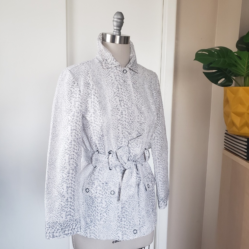 Metallic Python Utility Jacket Size 8/10! - image 4